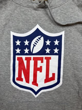 NFL Felpa con cappuccio Grigia con Logo