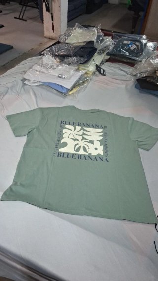 Camicie Blue Banana Uomo