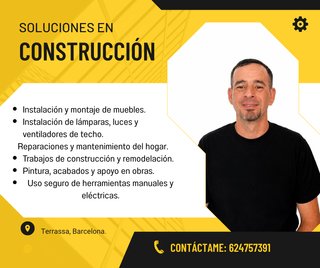 Instalador y Ayudante de Construcción