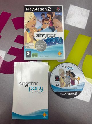 Videojuego PS2 singstar party ps2