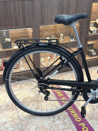 Bicicleta Paseo BTWIN Negra