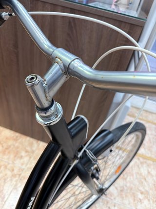 Bicicleta Paseo BTWIN Negra