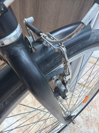 Bicicleta Paseo BTWIN Negra