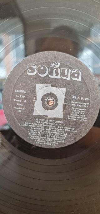 Lp La Polla Records Revolución 1ª Edición 85