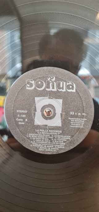Lp La Polla Records Revolución 1ª Edición 85