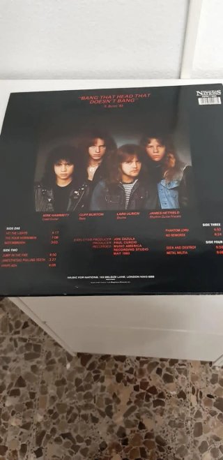 Vinilo Metallica Kill 'Em All MFN 7DM