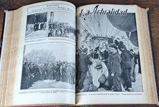 Revista “La Actualidad” Año 1908 con Almanaque