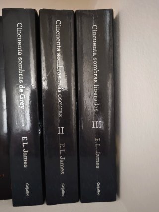 Cincuenta sombras de Grey trilogía