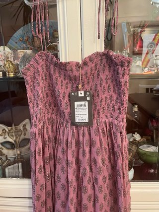 Vestido largo estampado Brownie