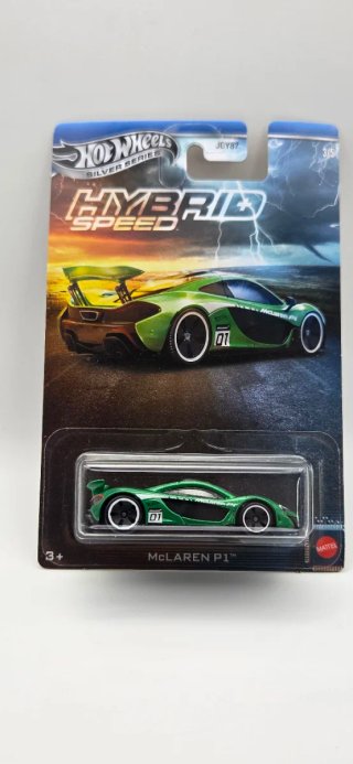 Hotwheels McLaren P1 Silver Series JDY87