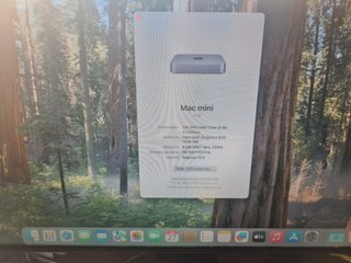 Mac Mini Apple 2018 3.6GHz 8GB RAM SSD Computer