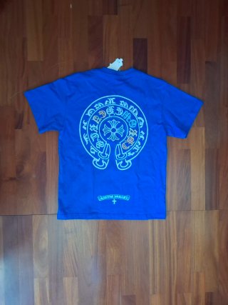T-shirt Chrome Hearts Blu