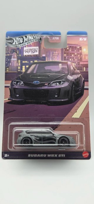 Hotwheels Subaru WRX STI Silver Series JLT20