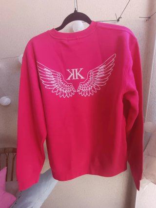 Sudadera TAKKRA rosa sin capucha