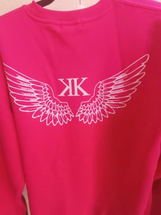 Sudadera TAKKRA rosa sin capucha