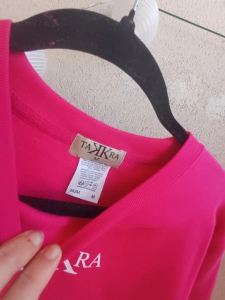 Sudadera TAKKRA rosa sin capucha