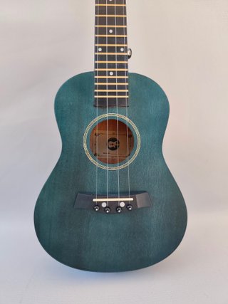 Ukelele concierto con funda y accesorios - Verde