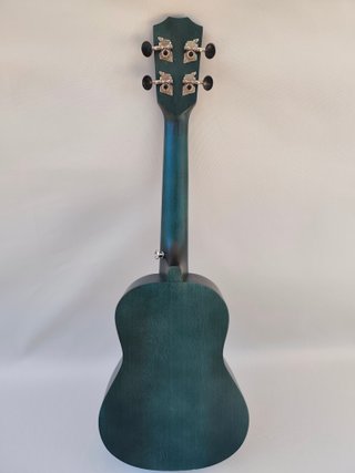Ukelele concierto con funda y accesorios - Verde