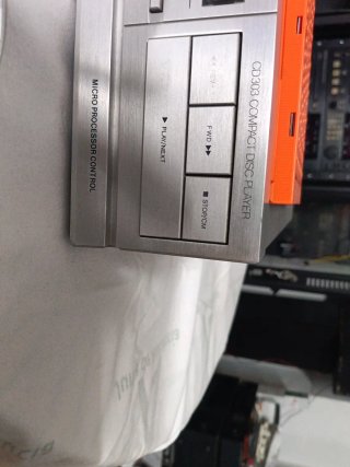 Reproductor CD Philips CD-303 Plata