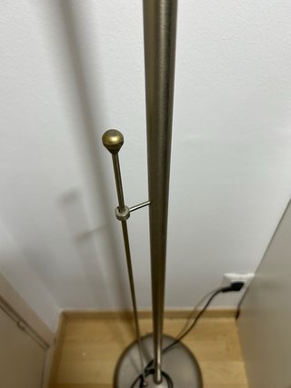 Lámpara de pie metal extensible