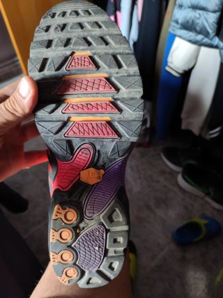 Nike Air Max Tn Zapatillas Negras y Naranjas