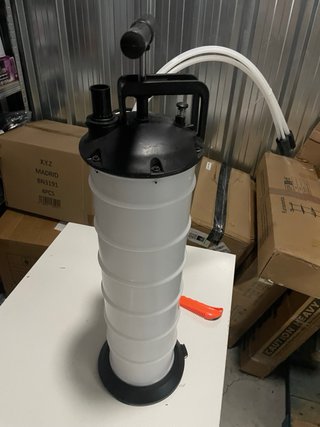Extractor de líquidos manual por vacío
