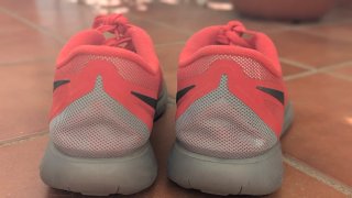 Nike Free 5.0 Deportivas Running Fitness Gris/Rojo