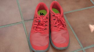 Nike Free 5.0 Deportivas Running Fitness Gris/Rojo