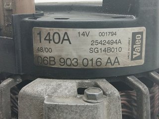 ALTERNADOR AUDI A4 BERLINA (8E) ALT 06B903016AA