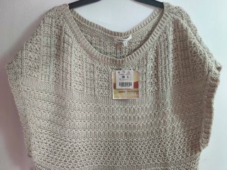 Jersey Bershka beige talla M