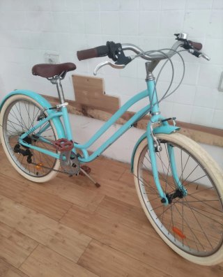 Bicicleta urbana, paseo 24 Decathlon