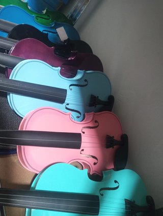 Violin de madera 4/4 de tilo en varios colores