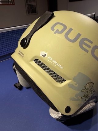 Casco Esquí Snowboard Infantil Quechua Amarillo