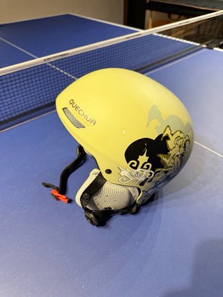 Casco Esquí Snowboard Infantil Quechua Amarillo