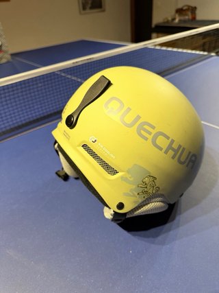 Casco Esquí Snowboard Infantil Quechua Amarillo