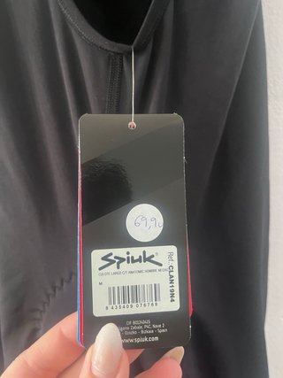 Culotte Invierno Spiuk Hombre Negro Talla M