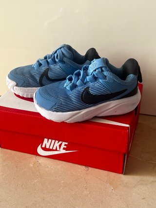 Zapatillas Nike Bebé Azul Talla 21