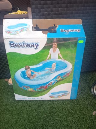 Piscina hinchable infantil con dibujos