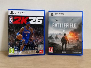 NBA 2K26 y Battlefield 6 PS5