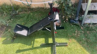 Banco de musculación plegable
