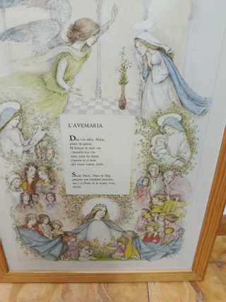 Cuadro religioso antiguo