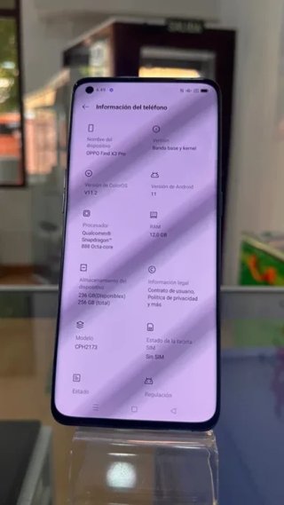 Oppo Find X3 Pro 256GB Azul 12+4GB RAM