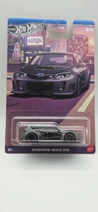 Hot Wheels Subaru WRX STI Prata.