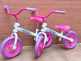 Bicicleta infantil Chicco Pink Comet sin pedales