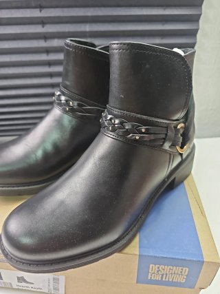 Botines Clarks Talla 41 Negro