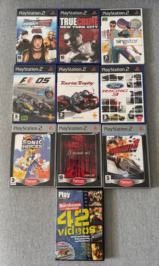 Lote giochi PS2 separati