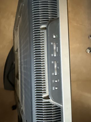 Televisor Sony Bravia LCD Negro/Plateado