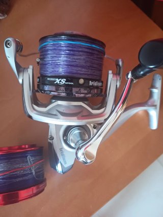 Caña pesca Kali Kunnan + carrete Iridium+funda