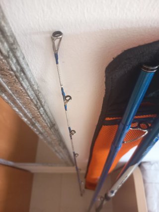 Caña pesca Kali Kunnan + carrete Iridium+funda