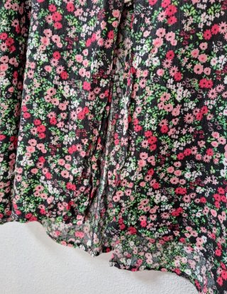Falda midi Naf Naf floral T.M